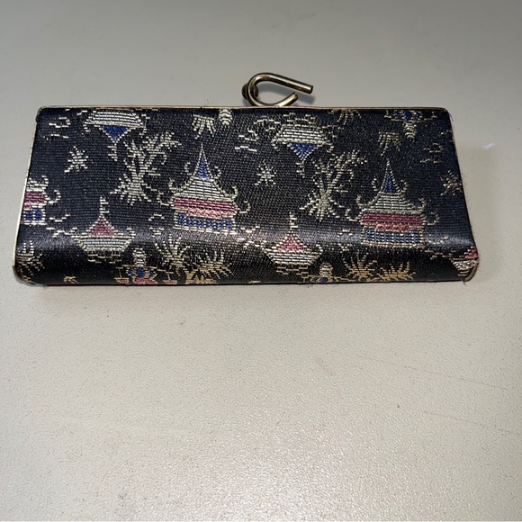 Vintage Set Of 2 John H Nicolaus Eyeglass Eyewear Case Blue & Black